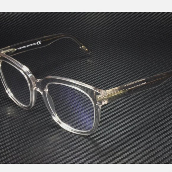 Tom Ford Shiny Pink Lens Plastic 52mm Women's Eyeglasses - Picture 1 of 5